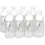 Foaming Soap Dispensers Pump-Bottles Bar Plastic Soap Dispenser Bottle Pump Set,300ml,pack of 8 by Hierkryst