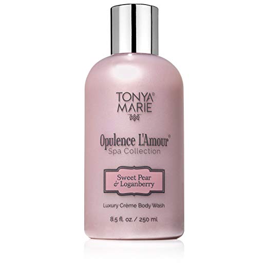 Soft Soap. Body Wash for Women. Moisturizing & Perfumed Bath Wash. Scented Liquid Body & Hand Soap For Dry Skin | Opulence L'Amour Sweet Pear & Loganberry by Tonya Marie | A Luxury | 8.5 fl oz.
